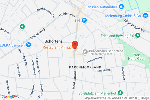 Imbiss Schneller Teller