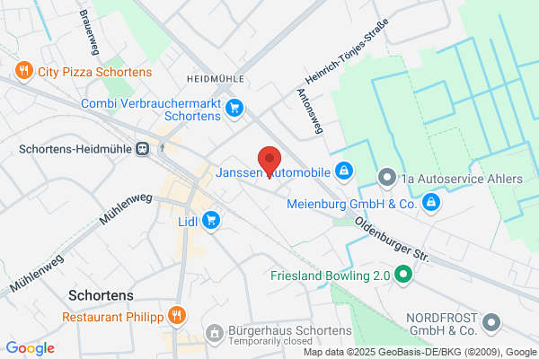 Geschlossene Geschäftsstelle