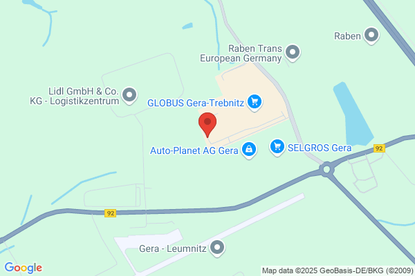 GLOBUS Waschstraße Gera-Trebnitz