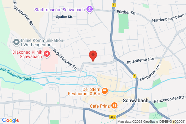 Die Glasscherbe in Schwabach