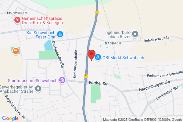 OBI Farbmisch-Service im Markt Schwabach