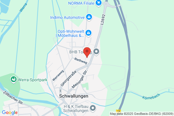 Thüringer Forstrevier Schwallungen