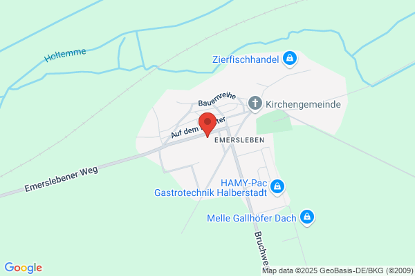 Stadt Halberstadt Verwaltungssitz Emersleben