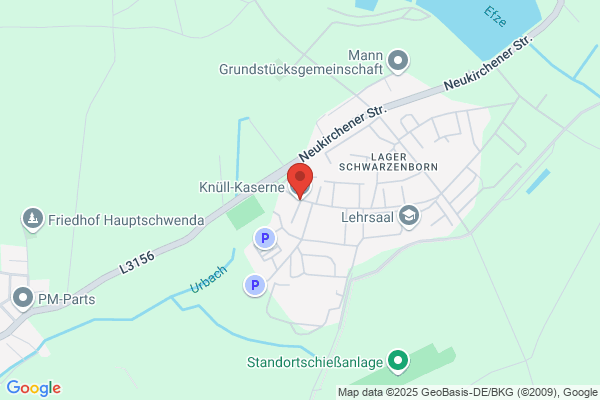 Knüll-Kaserne u. TrÜbPI Schwarzborn