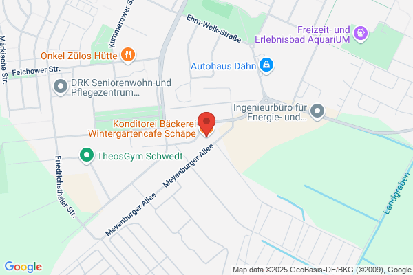 Konditorei Bäckerei Wintergartencafe Schäpe