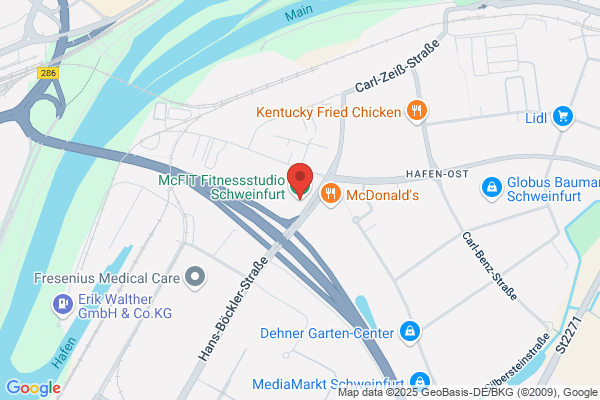 McFIT Fitnessstudio Schweinfurt