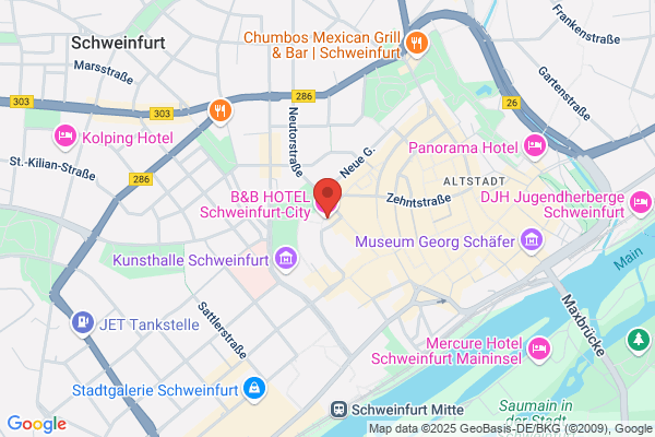 B&B HOTEL Schweinfurt-City