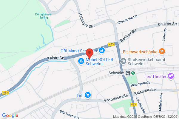 OBI Farbmisch-Service im Markt Schwelm