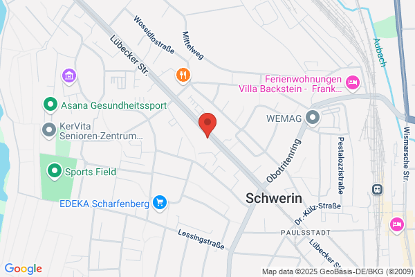 Pension am Zentrum Schwerin Ferienwohnung