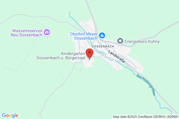 Kindergarten Dossenbach u. Bürgersaal