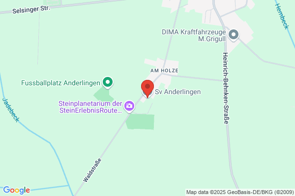 SV Anderlingen e.V. Vereinsheim am Sportplatz