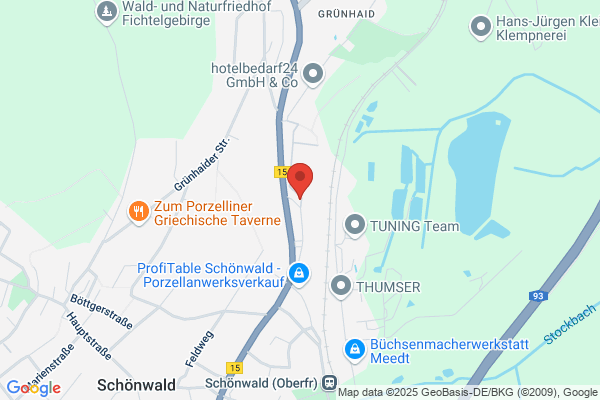 Porzellanfabrik Schönwald ZwNl.
