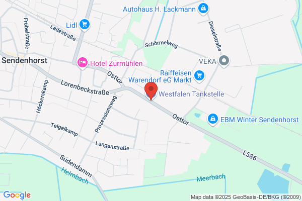 Westfalen Tankstelle
