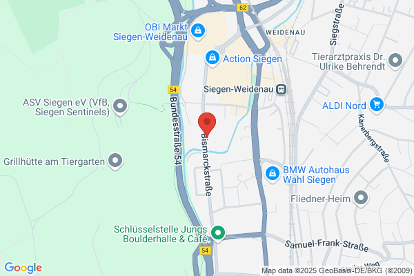 Parkplatz Bismarckplatz Weidenau APCOA