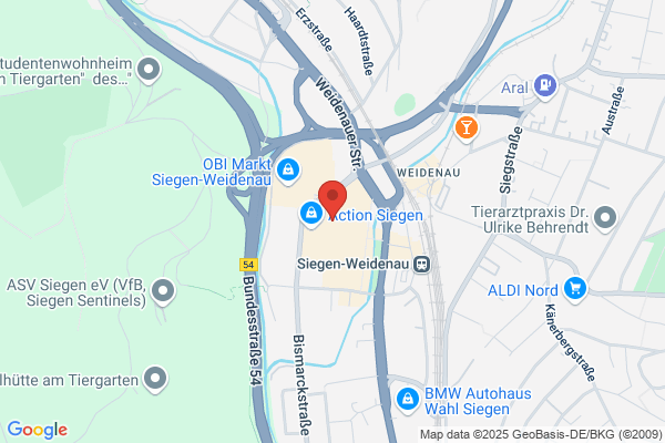Parkplatz Zentralparkplatz Weidenau APCOA
