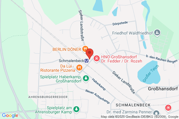 Raiffeisenbank Südstormarn Mölln eG, Geschäftsstelle Großhansdorf