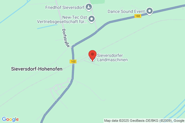 Sieversdorfer Landmaschinen GmbH Verkauf