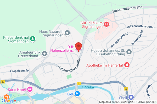 DJH Hohenzollern-Jugendherberge Sigmaringen