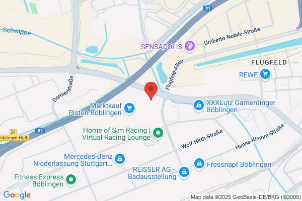Tankstelle am Supermarkt