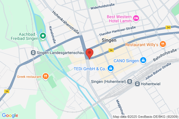 Volksbank eG - Die Gestalterbank, SB-Stelle Am Rathaus (Singen)
