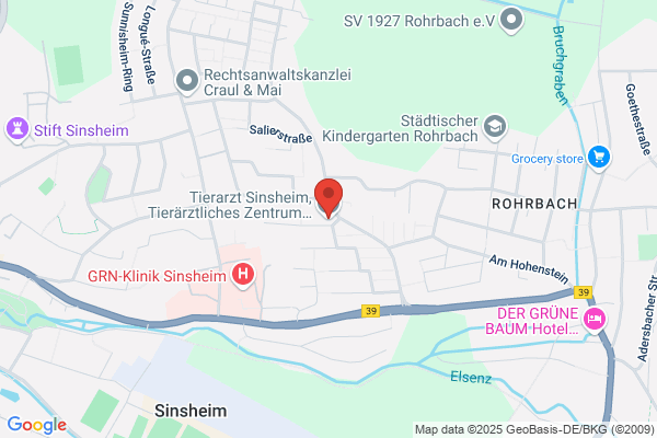 Tierarzt Finck Sinsheim, Tierärztliches Zentrum Sinsheim
