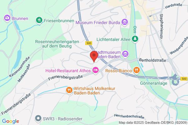 Physiotherapie Baden-Baden, ProVita Villa Quisisana Privatpraxis