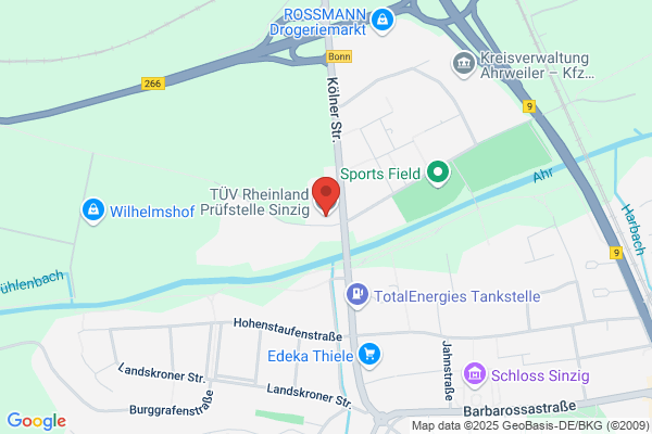 Theoretische Führerscheinprüfung Sinzig