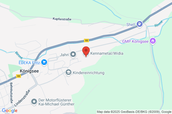 Werkzeugfabrik Königsee Zweigniederlassung der Widia GmbH