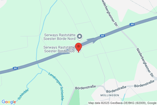 Serways Raststätte Soester Börde Süd