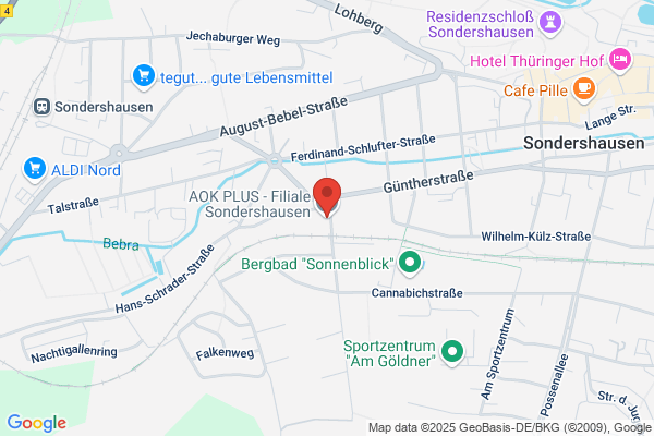 AOK PLUS - Filiale Sondershausen
