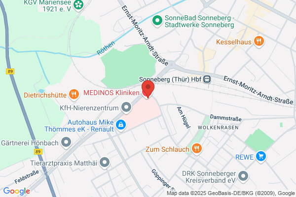 REGIOMED MVZ Sonneberg - Praxis für Anästhesie