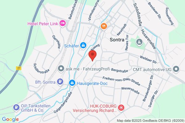 Pfarrei Heilige Familie Sontra - Geschlossen