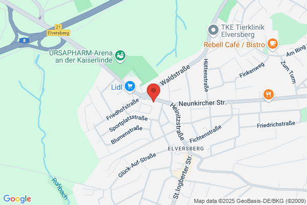 Geschlossene Geschäftsstelle