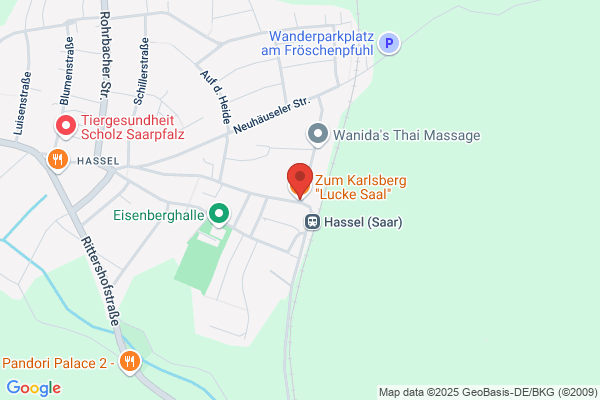 Zum Karlsberg Lukke Saal