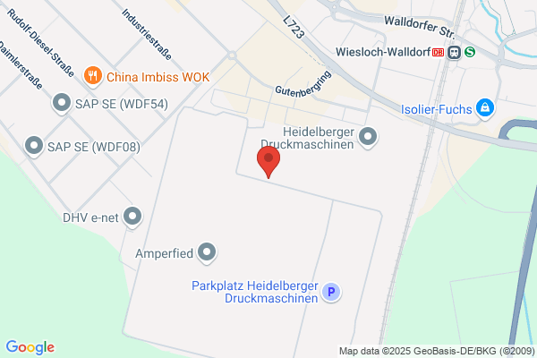 Heidelberger Druckmaschinen Vertrieb Deutschland GmbH, Standort Wiesloch
