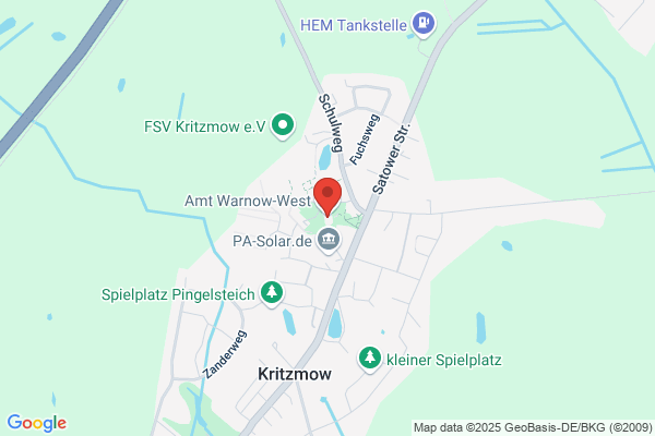 Gemeinde Kritzmow Bürgermeisterbüro