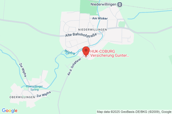 HUK-COBURG Versicherung Gunter Geißler in Stadtilm - Niederwillingen