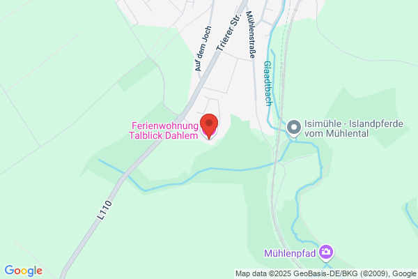 Ferienwohnung Talblick Dahlem