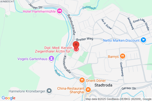 Asklepios Fachklinikum Stadtroda - Klinik für Neurologie, Schmerztherapie und Schlafmedizin