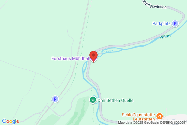 Forsthaus Mühltal an der Würm