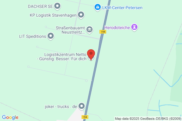 Logistikzentrum Netto - Günstig. Besser. Für dich.