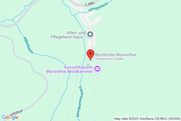 Blockhütte Marienthal