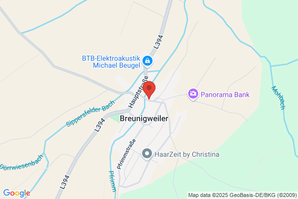 Protestantische Kirche Breunigweiler - Prot. Kirchengemeinde Breunigweiler