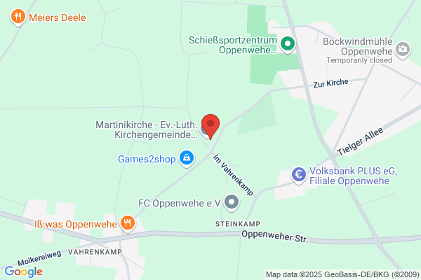 Gemeindebüro - Ev.-Luth. Kirchengemeinde Oppenwehe