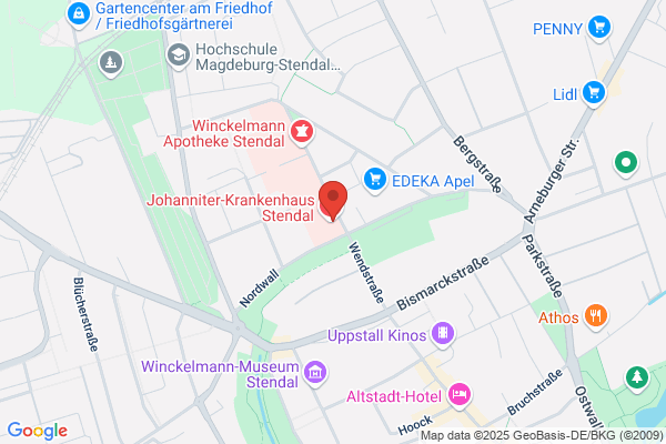 Orthopädie Johanniter-Krankenhaus Stendal