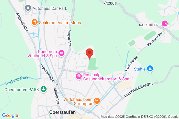Tennishalle u. -schule Oberstaufen