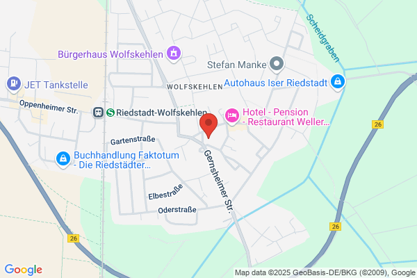 Volksbank Darmstadt Mainz, SB-Filiale Kirchplatz, Wolfskehlen