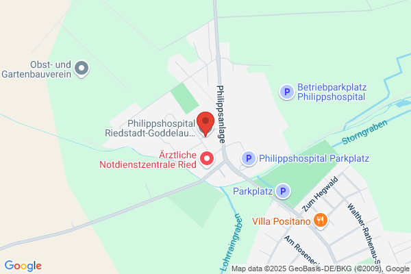 Philippshospital Riedstadt-Goddelau - Evangelische Kirchengemeinde Goddelau