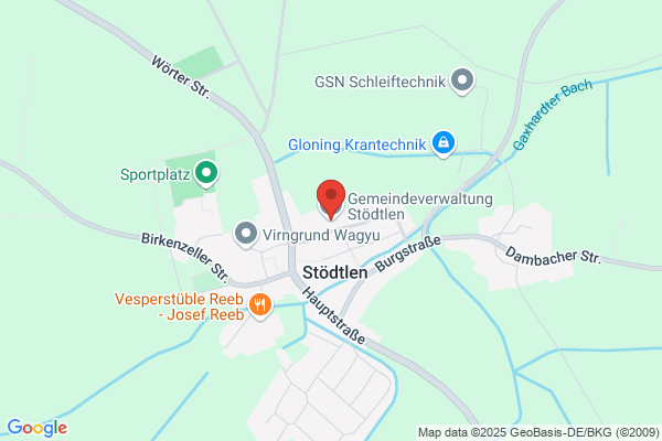Bürgermeisteramt Stödtlen Bauhof
