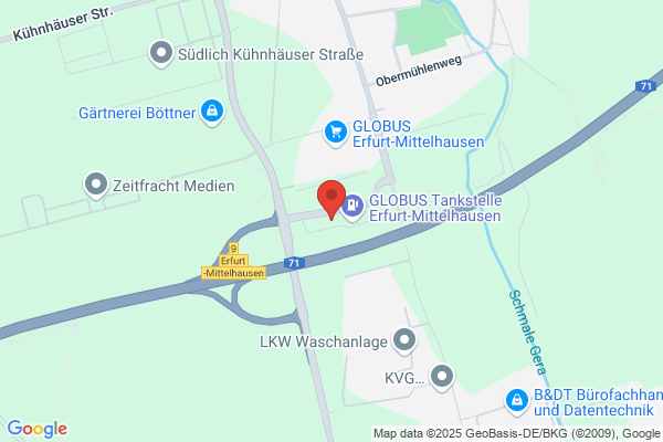 GLOBUS Tankstelle Erfurt-Mittelhausen